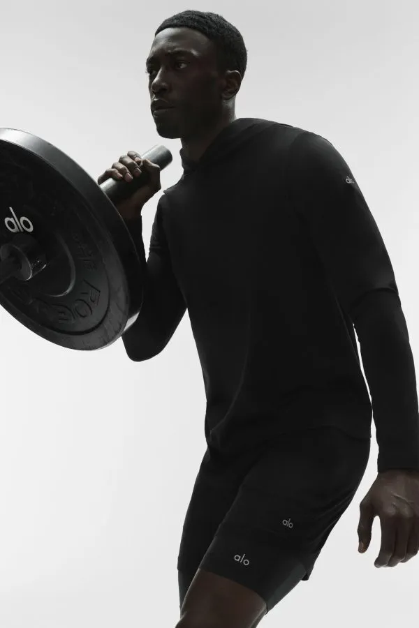Conquer Reform Long Sleeve With Hood - Black