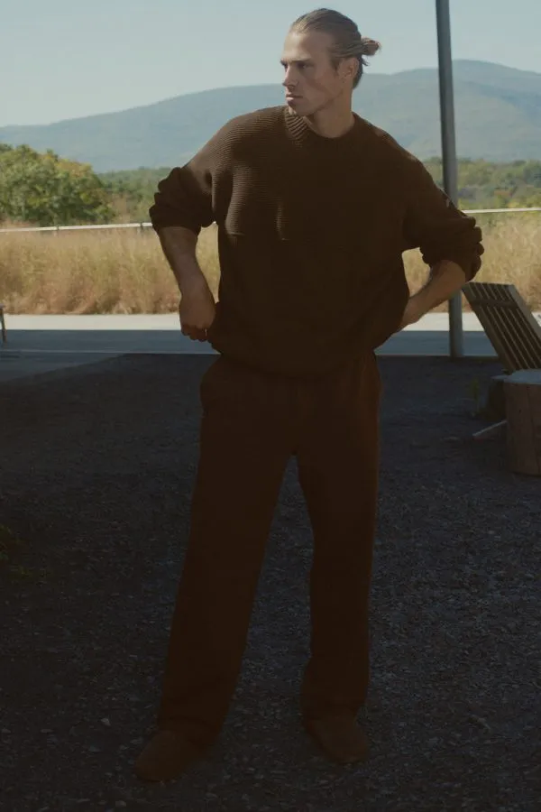 Double Take Straight Leg Pant - Espresso
