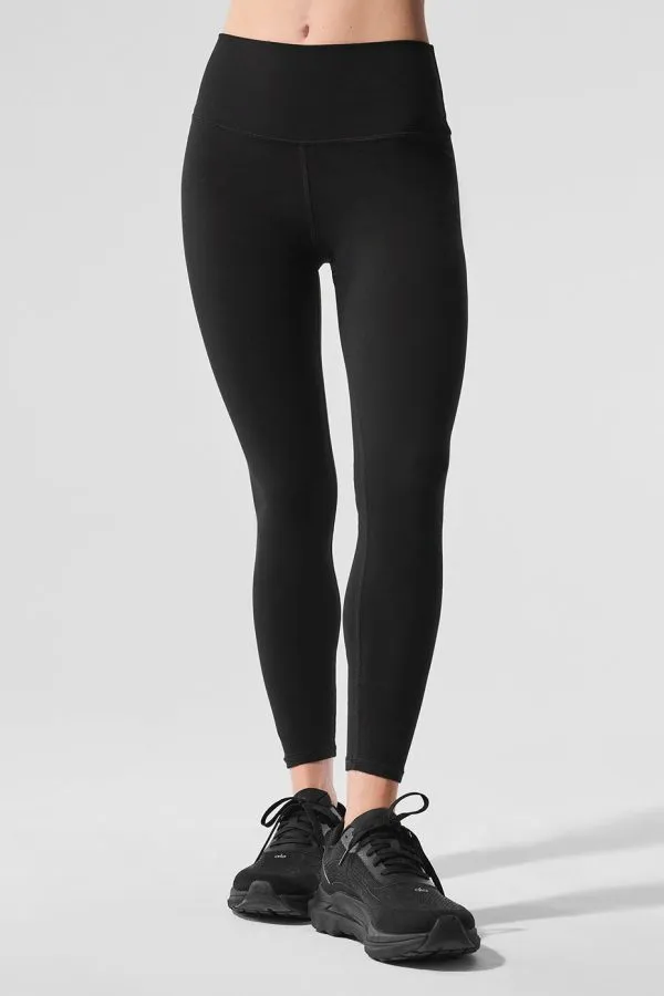 Ultrasoft High-Waist 7/8 Highlight Legging - Black