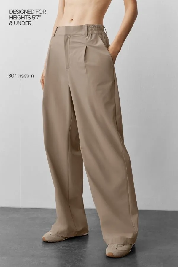High-Waist Pursuit Hose (Normal) - Kiesgrau